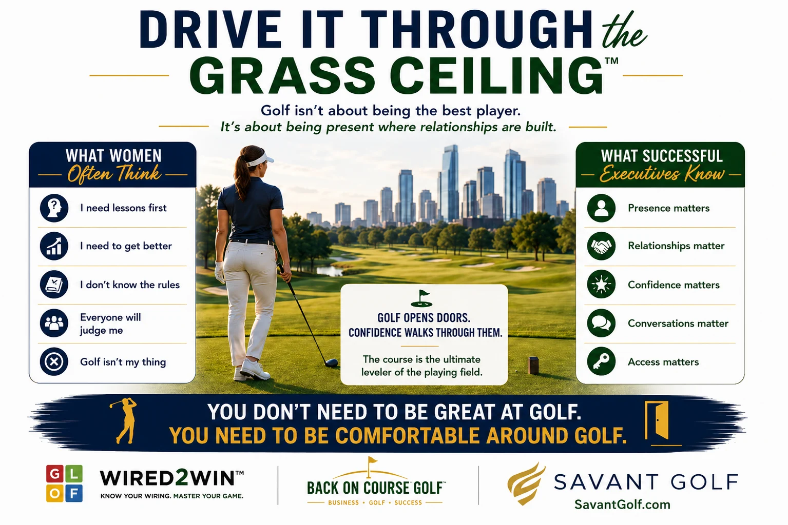 Drive it Through the Grass Ceiling program overview